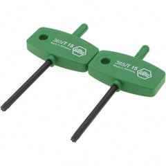 Wiha - T15 Torx Driver - 45mm Blade Length, 80mm OAL, Ergonomic Handle - Apex Tool & Supply