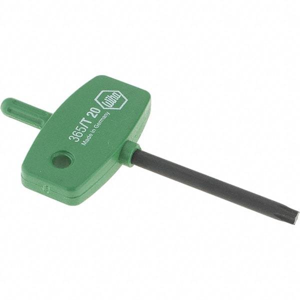 Wiha - T20 Torx Key - Wing Handle, 45mm Length Under Head, 3.1" OAL - Apex Tool & Supply