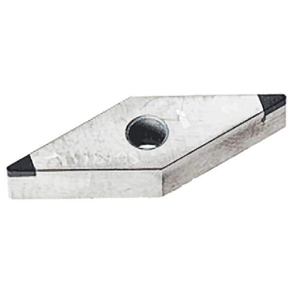 Iscar - VNGA332 R2 Grade IB20H PCBN Turning Insert - Uncoated, 35° Diamond, 3/8" Inscr Circle, 3/16" Thick, 1/32" Corner Radius - Apex Tool & Supply