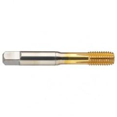 M12 x 1.0 Dia. - 6H - 5 FL - Cobalt Semi-Bott Tap FORM-C-TiN - Apex Tool & Supply