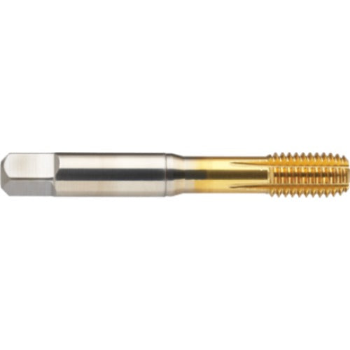 ‎6-32 3 Flute H7 Cobalt Spiral Point Plug Green Ring Tap-TiN - Apex Tool & Supply