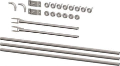 Buyers Products - Aluminum Universal Tarp Arm Kit - 194" Long, Silver, For Use with 14 to 23' Dump Bodies - Apex Tool & Supply