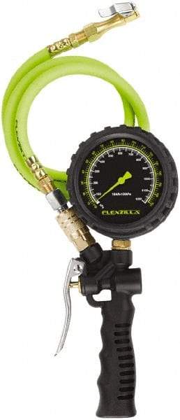 Legacy - Air Compressor Tire Inflator Kit - 170 psi, 3\x92 Hose, 15\x92 Hose, Lock on Chuck - Apex Tool & Supply