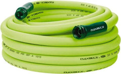 Legacy - 50' Long Garden Hose - 3/4" Diam, 3/4" GHT, Hybrid Polymer, 150 psi, All Season, Green - Apex Tool & Supply