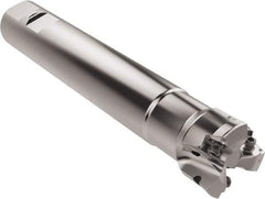 Seco - 40mm Cut Diam, 6.95mm Max Depth of Cut, 32mm Shank Diam, 200mm OAL, Indexable Square Shoulder End Mill - XNEX0816.. Inserts, Weldon Shank, 87° Lead Angle, Through Coolant, Series R217.79 - Apex Tool & Supply