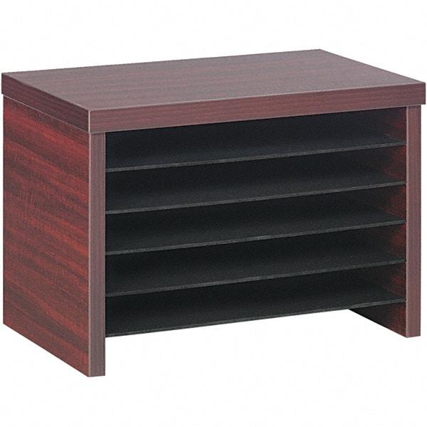 ALERA - Mahogany Desk Riser - Laminate - Apex Tool & Supply