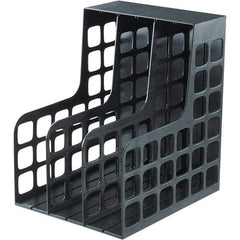 Pendaflex - Black Magazine Rack - Plastic - Apex Tool & Supply