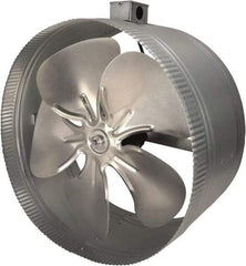 Suncourt - 16" Diam, 1.57 Amp, 120 Volt Duct Fan - 1,100 CFM, 1,180 RPM, Single Speed - Apex Tool & Supply