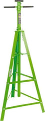 OEM Tools - 4,000 Lb Capacity Underhoist Stand - 56-1/2 to 84-1/4" High, 3-1/4" Saddle Length - Apex Tool & Supply