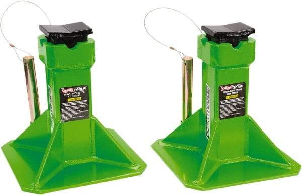 OEM Tools - 44,000 Lb Capacity Engine Stand - 12-1/4 to 19-3/4" High, 3-3/4" Saddle Length - Apex Tool & Supply