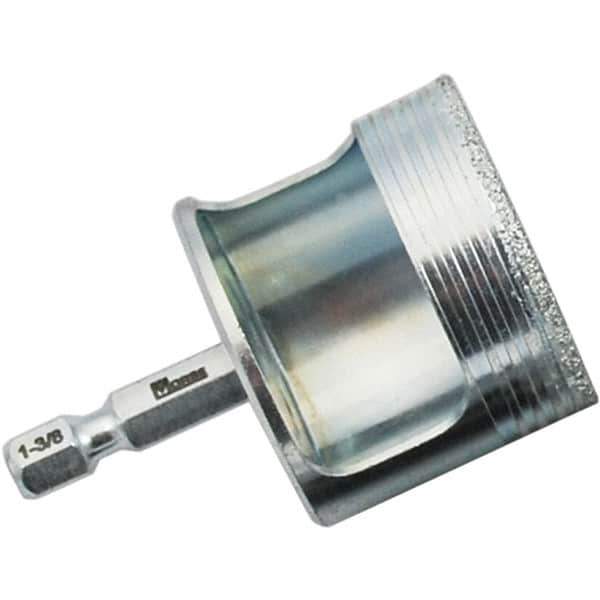 M.K. MORSE - 1" Diam, 1-1/2" Cutting Depth, Hole Saw - Steel Saw, Gulleted Edge - Apex Tool & Supply