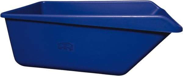 Remco - 149 Gal Blue Rectangular Polyethylene Tub - 21-3/4" High x 32" Diam - Apex Tool & Supply