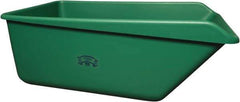 Remco - 149 Gal Green Rectangular Polyethylene Tub - 21-3/4" High x 32" Diam - Apex Tool & Supply