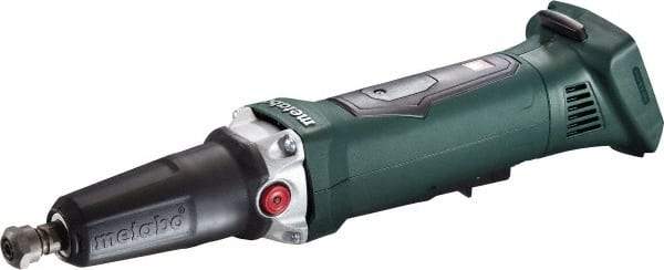 Metabo - 1/4" Collet, 25,000 RPM, Straight Handle Electric Die Grinder - 18 Volts - Apex Tool & Supply