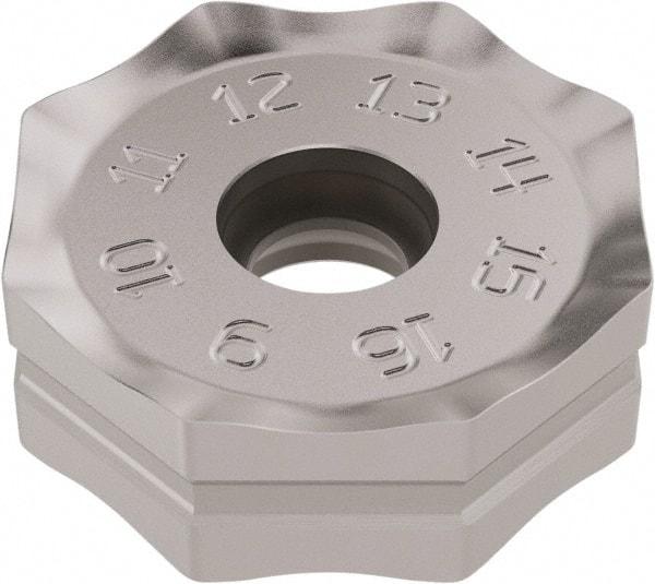 Seco - ONMU090510 Grade MS2050 Carbide Milling Insert - TiAlN/NbN Finish, 5.8mm Thick, 22mm Inscribed Circle - Apex Tool & Supply