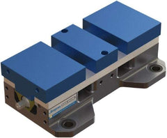 Jergens - 21" Long x 252mm Wide x 124mm High Aluminum & Stainless Steel Fixture Plate - 37mm Plate Thickness - Apex Tool & Supply