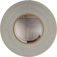 3M - 2" x 50m Gray Gaffers Tape - 11 mil, Rubber Adhesive, Cotton Cloth Backing, Series GT2 - Apex Tool & Supply
