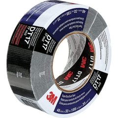 3M - 2" x 54.8m Silver Duct Tape - 8 mil, Rubber Adhesive, Polyethylene Film Backing, Series DT8 - Apex Tool & Supply