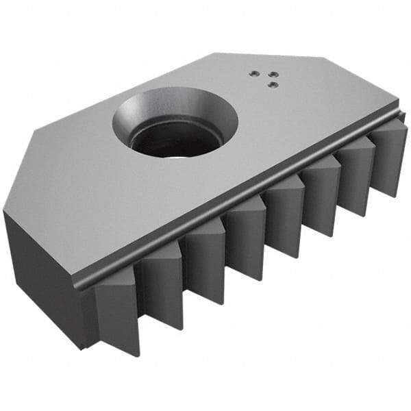 Iscar - 0.75mm Pitch, External Thread, ISO Standard, MT LNHU Grade IC908 Thread Mill Insert - Carbide, TiAlN Coating - Apex Tool & Supply