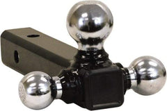 Buyers Products - 6,000, 7,500 & 10,000 Lb Capacity, 9-1/4" Long, 2" Shank, Triball Hitch Drawbar - Vehicle Class 3 & 4, 5/8" Ball Hole Diam, 1-7/8, 2 & 2-5/16" Ball Diam - Apex Tool & Supply