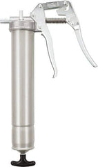 Umeta - Pistol Grip Grease Gun, Variable Pressure/Volume Link, Rigid Extension and Coupler, Cartridge, Suction Fill & Loader Pump - 16 oz Capacity, 1/8 Thread Outlet, Cartridge, Suction Fill & Loader Pump - Apex Tool & Supply