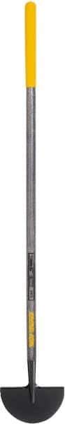 True Temper - 4-3/4" High x 9" Wide Round Steel Spade - 48" Long Wood Straight Handle, Front Turned - Apex Tool & Supply