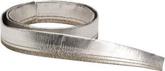 Atlantex - 3/4" ID Silver Radiant Heat Shield for Hoses - 25' Long, -40 to 425°F - Apex Tool & Supply