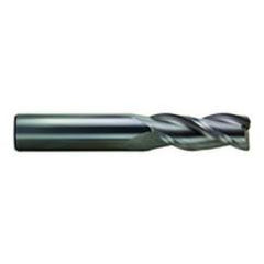 3/16" Dia. - 2" OAL - MG CBD - 35° Helix HP End Mill 3 FL - Apex Tool & Supply