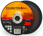 9 x 1/4 x 5/8 Type 27 Q/C Depressed Center Wheel-Cubitron II - Apex Tool & Supply