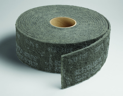 4'' x 30 ft. - Grade S Very Fine Grit - Scotch-Brite Clean & Finish Non Woven Abrasive Roll - Apex Tool & Supply