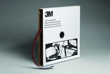 1" x 50 Yds - P60 Grit - Aluminum Oxide - X Weight - Utility Cloth Roll 314D - Apex Tool & Supply