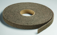 2'' x 30 ft. - Grade A Medium Grit -ium Grit - Scotch-Brite Cut & Polish Non Woven Abrasive Roll - Apex Tool & Supply