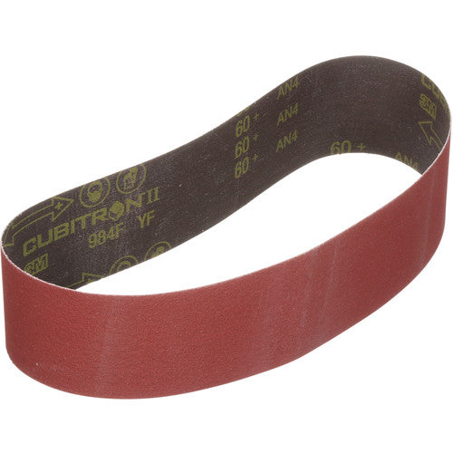 ‎3M Cubitron II Cloth Belt 984F 60+ YF-weight 1-1/2″ × 132″ - Exact Industrial Supply