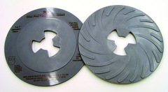 7" - Disc Pad Face Plate - Ribbed - Medium - Apex Tool & Supply