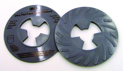 9" - Disc Pad Face Palte - Ribbed - Hard - Apex Tool & Supply