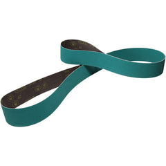 ‎3M Cloth Belt 464W 220 YF-weight 12″ × 179-1/2″ Sine-lok Single-flex - Exact Industrial Supply