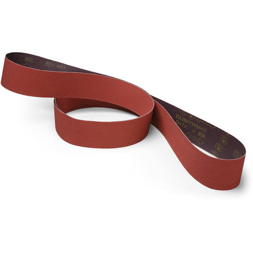 ‎3M Cubitron ll Cloth Belt 947A 120+ X-weight 2-1/2″ × 72″ Film-lok Single-flex - Exact Industrial Supply