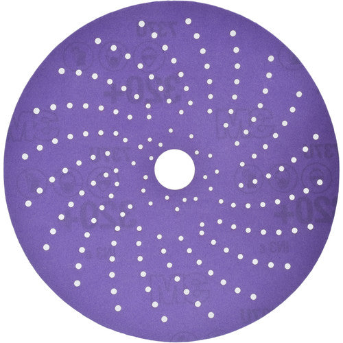 3M Cubitron II Hookit Clean Sanding Abrasive Disc 31484 6″ 400+ grade - Exact Industrial Supply