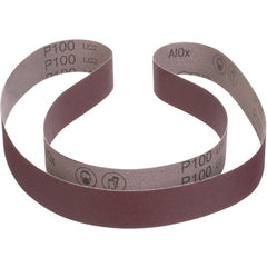 3M Cloth Belt 370DZ P100 Y-weight 8″ × 164″ Film-lok Single-flex - Exact Industrial Supply