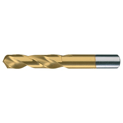 7/64 RHS / RHC HSS 118 Degree Radial Point General Purpose Screw Machine Drill - TiN - Exact Industrial Supply