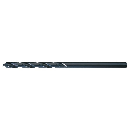 7/16 RHS / RHC HSS 135 Degree Split Point NAS-Type Aircraft Extension Drill - Steam Oxide - Exact Industrial Supply