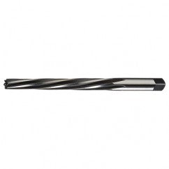 #9 LHS / RHC HSS Straight Shank Helical Flute Taper Pin Reamer - Bright - Apex Tool & Supply
