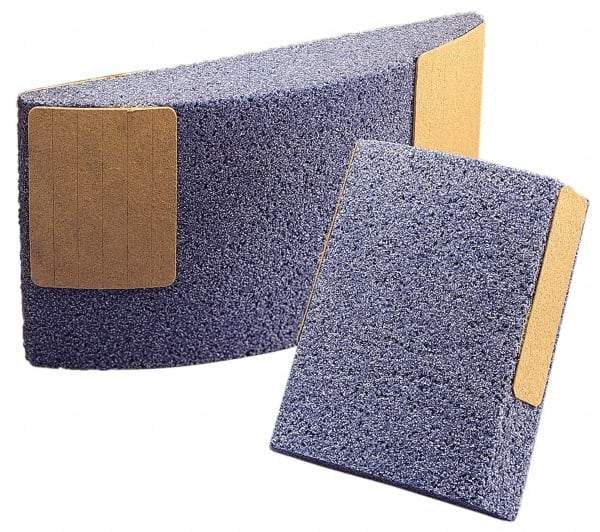 Norton - 11-1/4" Wide x 6" High x 2-1/4" Thick Grinding Segment - 30 Grit, Hardness E, Blue Print No. ME30777 - Apex Tool & Supply