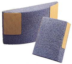 Norton - 11-1/4" Wide x 6" High x 2-1/4" Thick Grinding Segment - Aluminum Oxide, 30 Grit, Hardness G, Blue Print No. ME30777 - Apex Tool & Supply