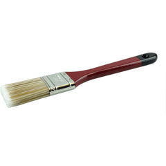 1-1/2″ Flat Sash Brush, Poly/Nylon Fill, 2-1/4″ Trim Length, Red Foam Handle - Apex Tool & Supply