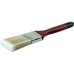 2″ Angled Sash Brush, Poly/Nylon Fill, 2-1/2″ Trim Length, Red Foam Handle - Apex Tool & Supply