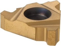 Seco - 22ER External Right Hand 5 Stub Acme Laydown Threading Insert - Grade CP500, TiAlN/TiN Coated Carbide, 12.7mm Inscribed Circle - Apex Tool & Supply