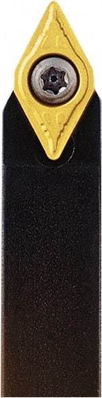 Seco - SDNC, Neutral Cut, 62.5° Lead Angle, 12mm Shank Height x 12mm Shank Width, Neutral Rake Indexable Turning Toolholder - 150mm OAL, DC..0702.. Insert Compatibility, Series Screw Lock - Apex Tool & Supply