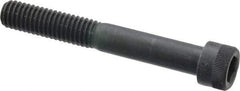 Made in USA - 3/8-16 UNC Hex Socket Drive, Socket Cap Screw - Alloy Steel, Black Oxide Finish, Partially Threaded, 2-3/4" Length Under Head - Apex Tool & Supply