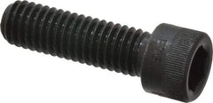 Made in USA - 7/16-14 UNC Hex Socket Drive, Socket Cap Screw - Alloy Steel, Black Oxide Finish, Fully Threaded, 1-1/2" Length Under Head - Apex Tool & Supply